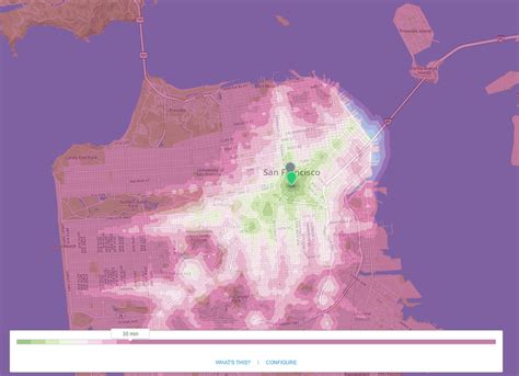 isochronous google maps